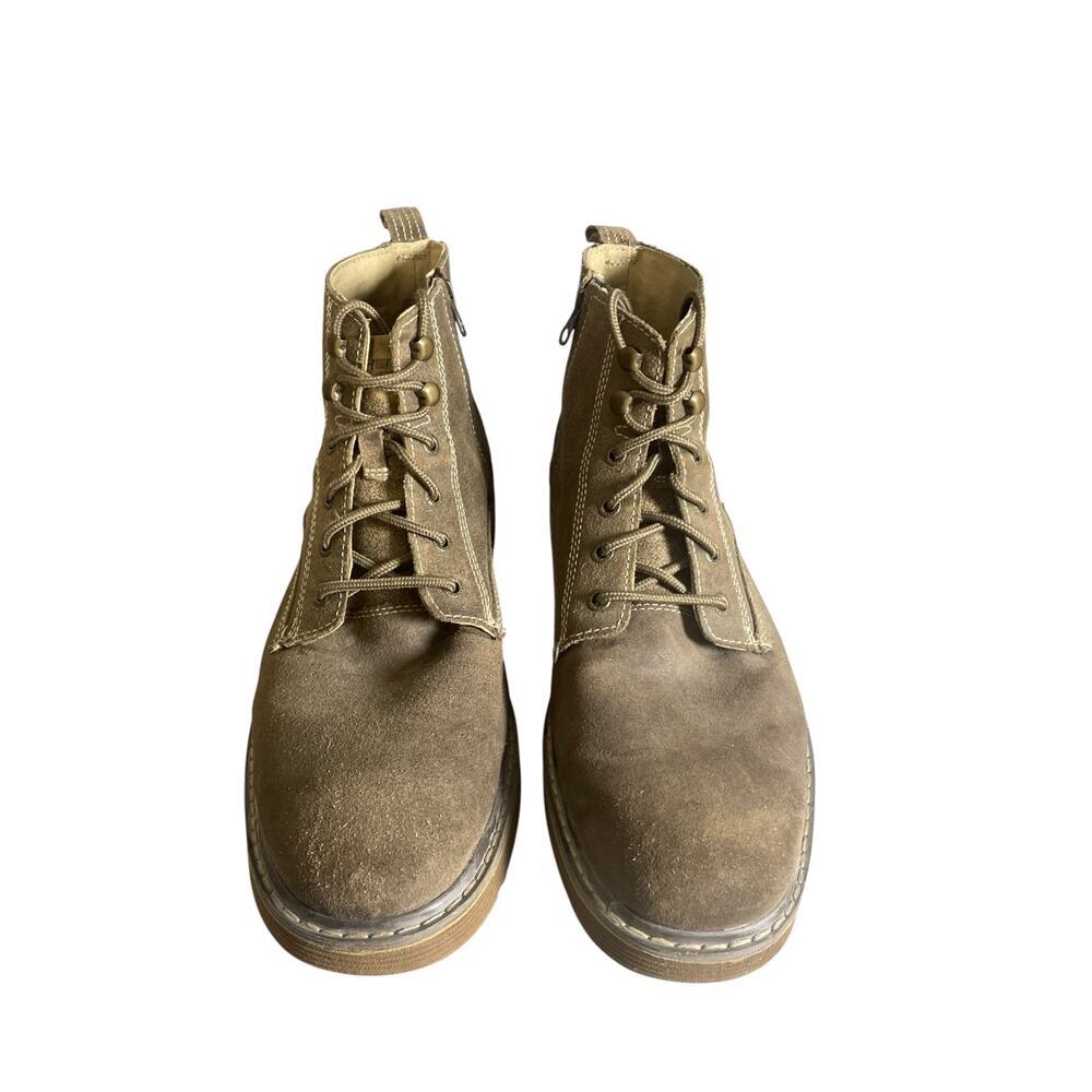 Skechers Men’s Beige Suede Lace Up Utility 6” Boots Size-11 - Picture 3 of 9